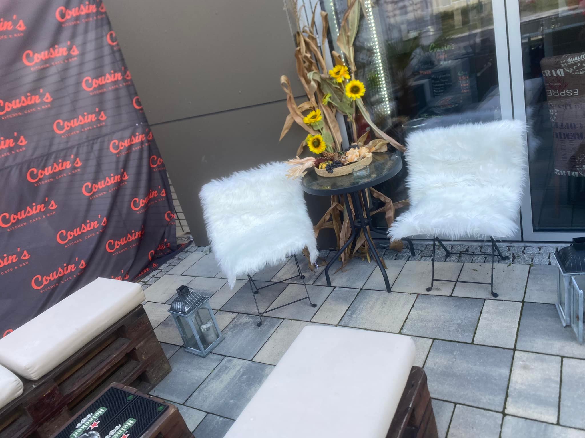 Außenbereich – Café Smaragd